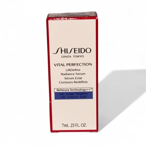Shiseido 3pc Bundle Set with Red Tote